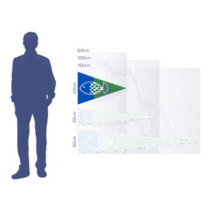 Guidon Poisson Port Grimaud taille&nbsp;M