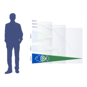 Flamme Poisson Port Grimaud taille&nbsp;M